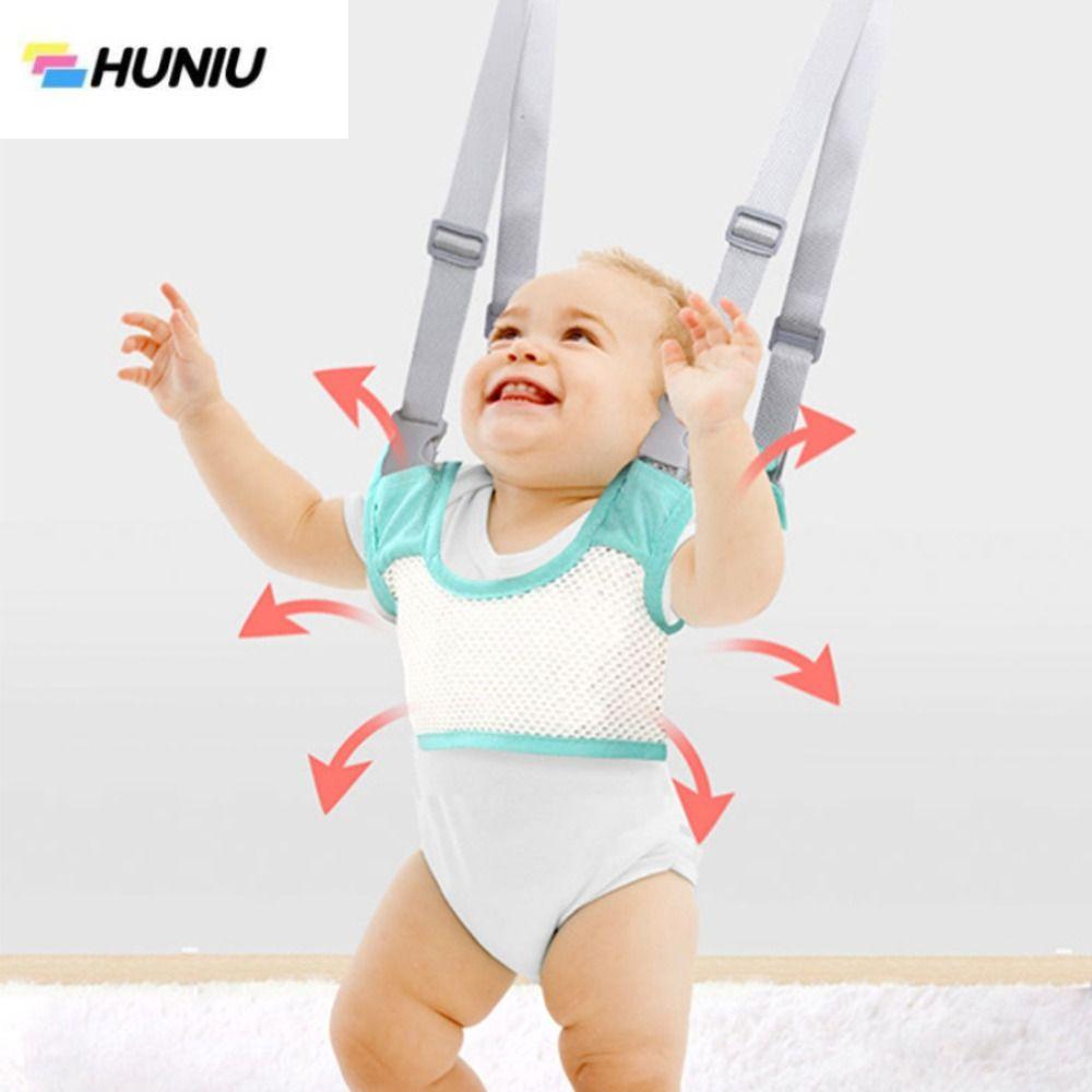 HUNIU ระบายอากาศได้ดี สายรัดเด็กหัดเดิน ความปลอดภัย แบบพกพา สายรัดช่วยเด็กเล็ก สายรัดรถหัดเดิน ปรับได้ ผู้ฝึกสอนการช่วยเหลือการเดิน สำหรับเด็ก ราคา 230 บาท*ส่งฟรี