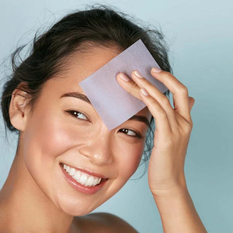Giấy Thấm Dầu Mặt Giấy Thấm Dầu Mặt Giấy thấm dầu có mùi hương hoa oải hương Giấy thấm dầu mặt di động nhẹ nhàng dành cho nữ biological