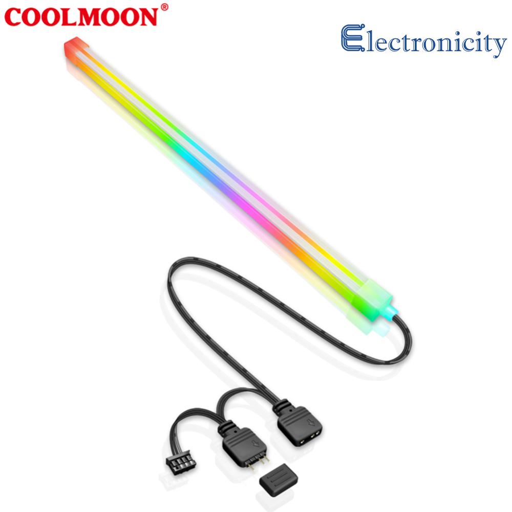 5V 3pin 4pin PC Chassis Strip argb Aura Sync 26led Bo mạch chủ thanh đèn phụ kiện máy tính linh hoạt đèn nháy Dây Silicone cho Gigabyte