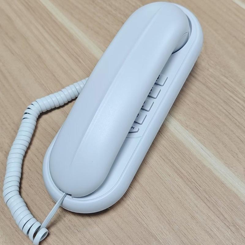 Wall Mounted Corded Telephone Retro Landlines Phone with Last Number Redial Fixed Phone for Home Living Room Office Hote ราคา 308 บาท*ส่งฟรี