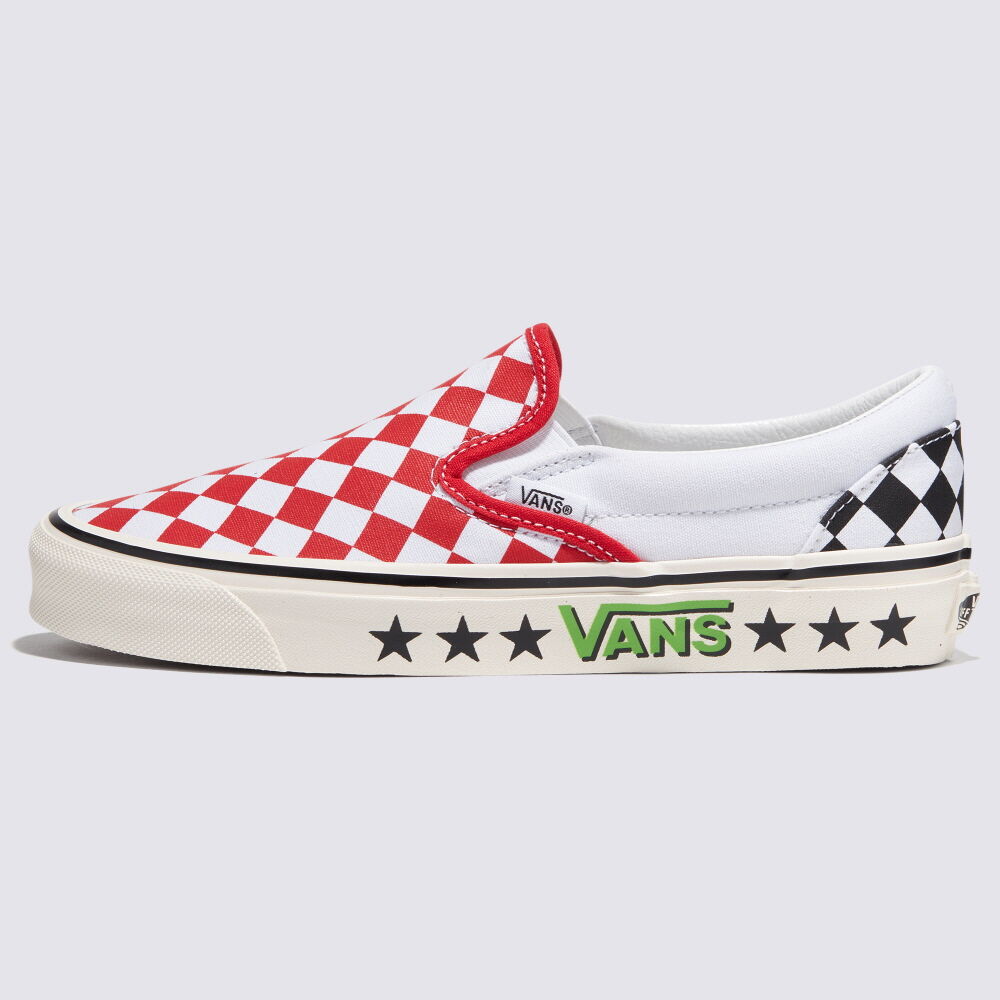 Red checkered deals vans sale