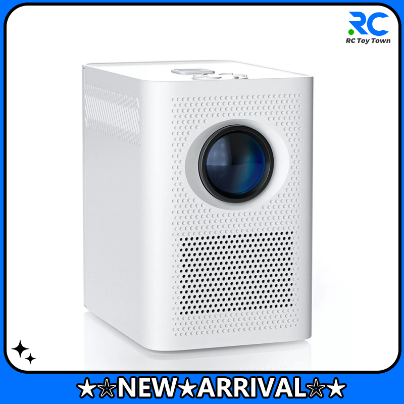 Portable Projector 4K HD WiFi 6 V5.0 Smart Mini Projector 120 ANSI 1280x720P Home Video Movie Projector ราคา 2,058 บาท*ส่งฟรี