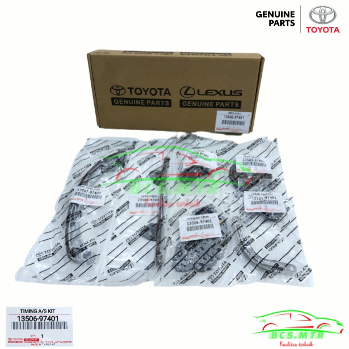 TIMING CHAIN SET/RANTAI KETENG TOYOTA AVANZA 1.3/1300CC Harga  576,000 Ringgit*Penghantaran Percuma