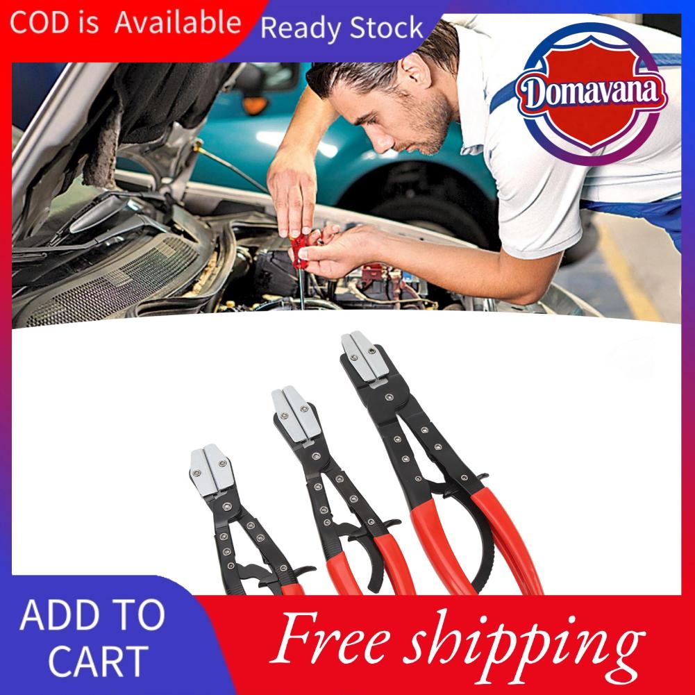 Domavana RiToEasysports Kìm kẹp ống Bộ kim loại có thể điều chỉnh Bộ dụng cụ kẹp ống 8-10-12 inch để sửa chữa đường dây làm mát nhiên liệu tản nhiệt ô tô Giá 694,000 Đồng*Miễn phí vận chuyển