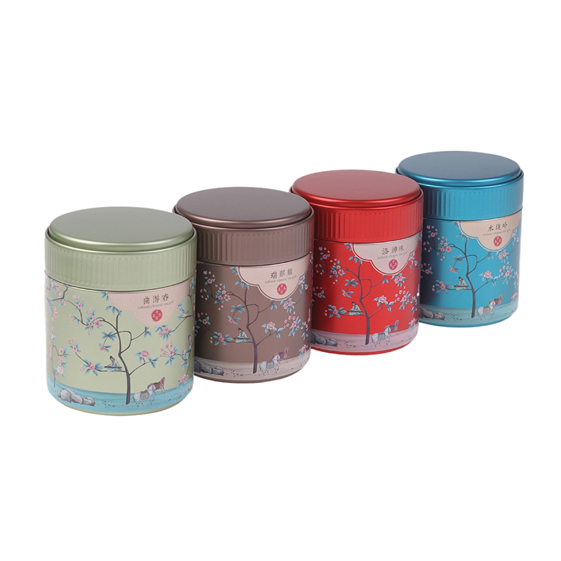 SHANGZE1 Thuận tiện trà lưu trữ container cho nhà tinplate kẹo lon trà container Cà Phê Hộp đường với nắp hộp trà Trung Quốc