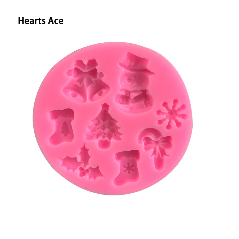 Silicone mold for making chocolate cake bell shaped Christmas DIY ราคา 38 บาท*ส่งฟรี