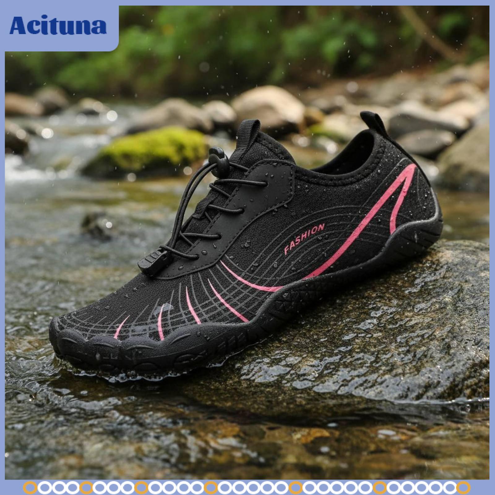 Flexible Sole Swim Water Shoes Long-Lasting Quick Dry Aqua Shoes Portable for Swimming, Outdoor