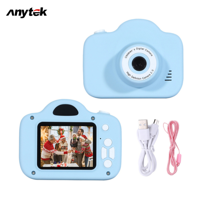 Mini Kid Camera Cartoon Selfie Camera 20 Million Pixels 2 Inch Hd Ips Scherm Digitale Camera Projectie Video Camera For Kids ราคา 271 บาท*ส่งฟรี