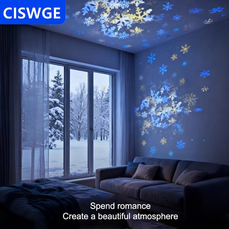 [COD] CISWGE AUTOPARTS Đèn LED chiếu đại dương với ánh sáng năng động để thư giãn bầu không khí trong nhà