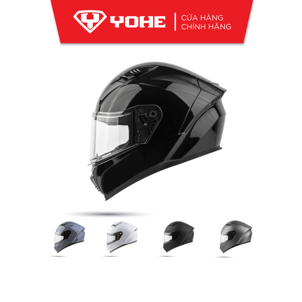 Mũ bảo hiểm fullface yohe 985