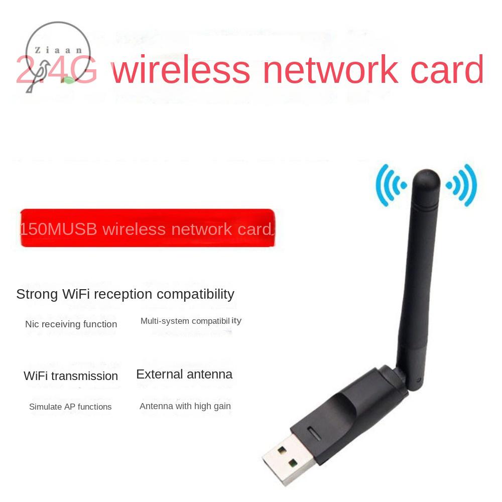 ZIAAN USB 150Mbps MT7601 Network Card Wi