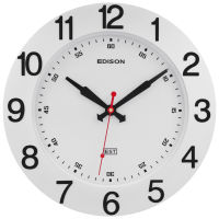 Jam Dinding Edison Sweep EST ES 400 TL Timbul Diameter 400mm 40cm