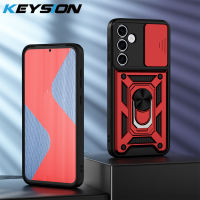 Keysion Ốp chống sốc cho Samsung A55 5g A35 A25 A15 4G trượt camera khung bảo vệ đứng điện thoại bìa cho Galaxy A35 A55 A25