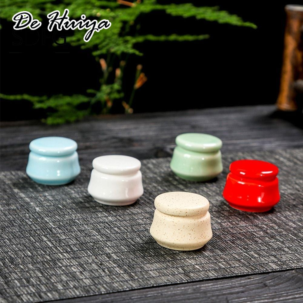 DEHUIYA Shanrong MINI drug Store Bin เซรามิคหลากสีสไตล์จีนสำหรับผู้ชาย ราคา 22 บาท*ส่งฟรี