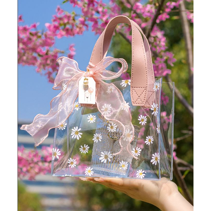 Daisy Gift Bag / Transparent Gift Bag