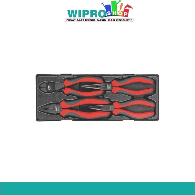 Jtc K5045-4PCS PLIERS SET 8/12.7KGS/13.7KGS/1' MOQ: 120SETS Harga 1,854,187 rupiah*Gratis Ongkir