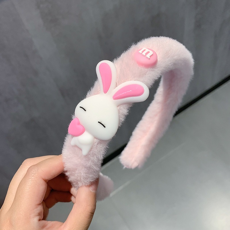 Cài tóc lông nhung đính charm gấu dâu Kuromi dễ thương cho bé gái  Bờm bé gái xinh xắn - Băng đô Sel