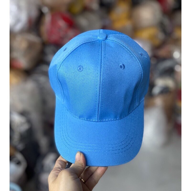 Mũ Nón Lưỡi Trai Trơn Nam Nữ - 5