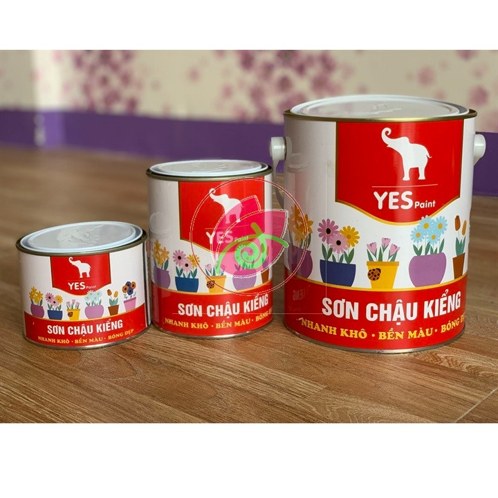 ZADA   Sơn chậu kiểng 1k YES PAINT 400gram