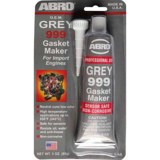 HCM Keo dán thay ron màu xám ABRO GREY 999 Gasket Maker 85gr MỸ thumbnail