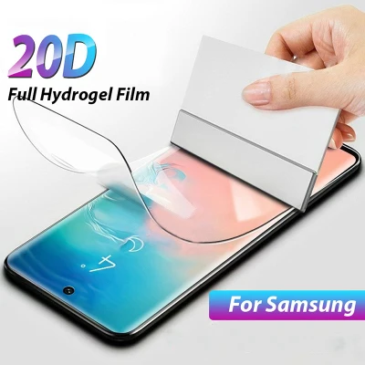 Samsung S21 Ultra S21 Plus A51 A71 Note 20 Note 20 Plus S20 S20 Plus S20 Ultra S20 FE Note 10 Note 10+ S9 Plus S10 Plus Note 8 Note 9 S8 Plus Hydrogel Screen Protector Screen Guard