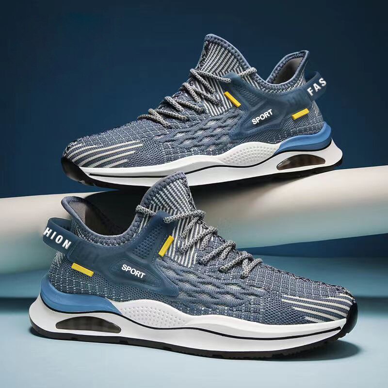 Miyan nam thoáng khí Sneakers thoải mái Giày lưới thường ngày nam giới thời trang sapato Masculino ngoài trời zapatillas Hombre deportiva