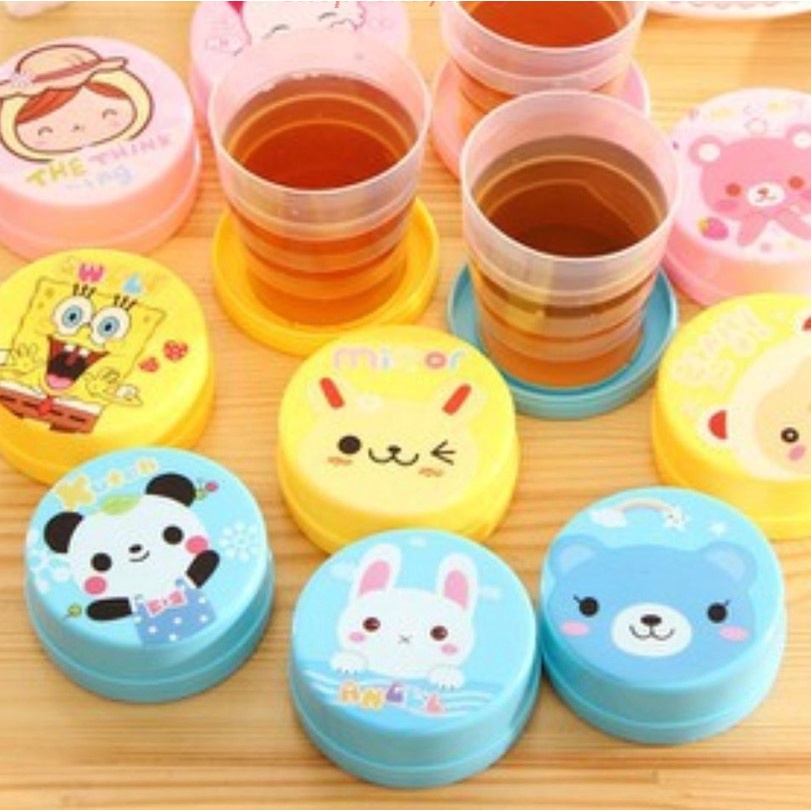 Cốc nhựa xếp gọn ,tiện lợi khi đi du lịch, đi phượt