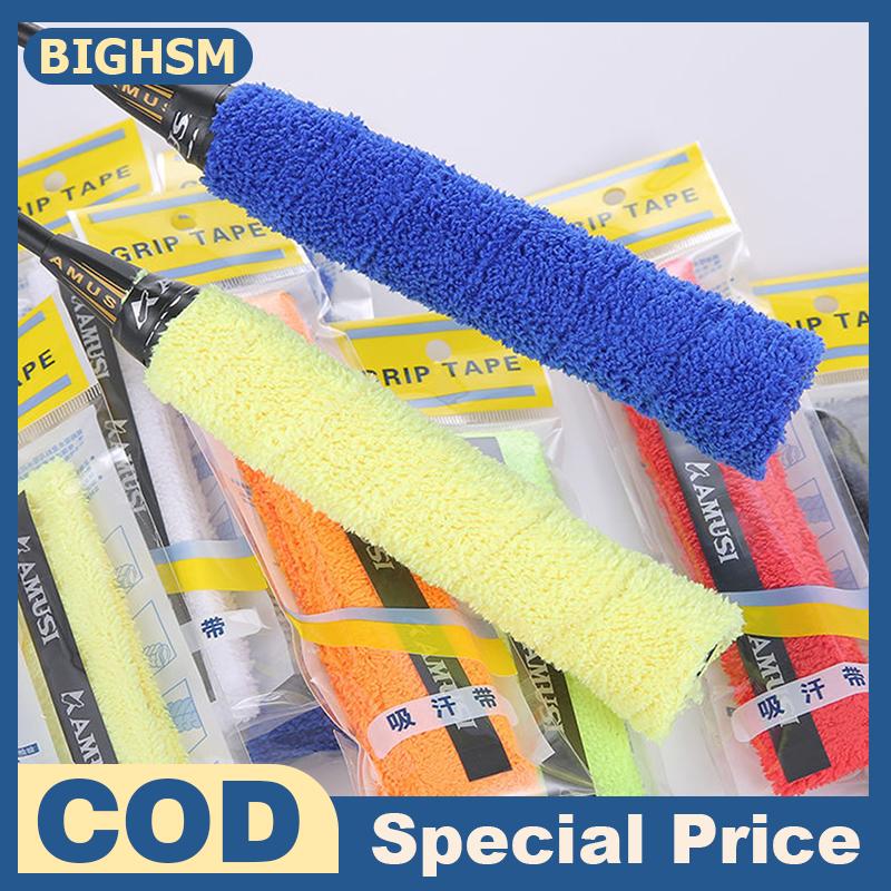 BIGHSM Chống trượt thoáng khí thể thao Over Grip sweatband Tennis overgrips Băng cầu lông vợt Grips sweatband cần câu overgrip ban nhạc