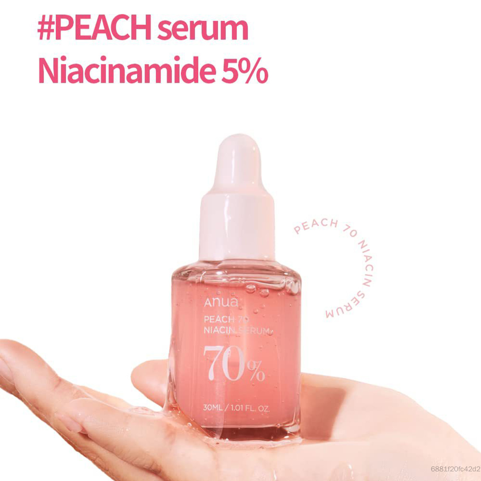 Anua Peach Niacinamide hydrating Essence Lighten Dark Spot