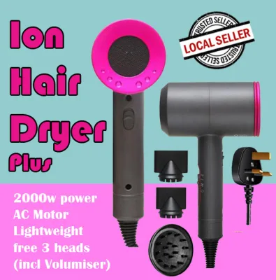 Ion Hair Dryer Plus | Volumizer with Negative Ions