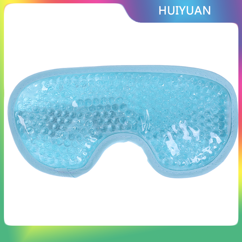 HUIYUAN Mặt nạ mắt làm mát Mặt nạ mắt Gel mặt nạ mắt lạnh tái sử dụng với hạt gel