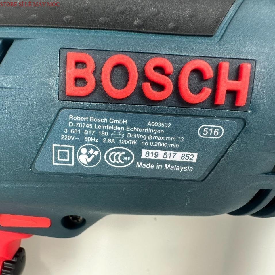 Máy khoan bosch cn mailaysia 1200w cầm tay khoan sắt và khoan gỗ BOSCH STORE SĨ LẼ MÁY MÓC