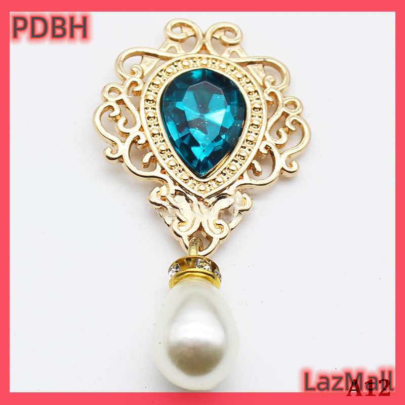 Flash Sale Mặt dây chuyền ngọc trai kim loại phẳng trang trí thời trang tuyệt đẹp lời mời đám cưới kỳ nghỉ Phụ kiện sáng tạo