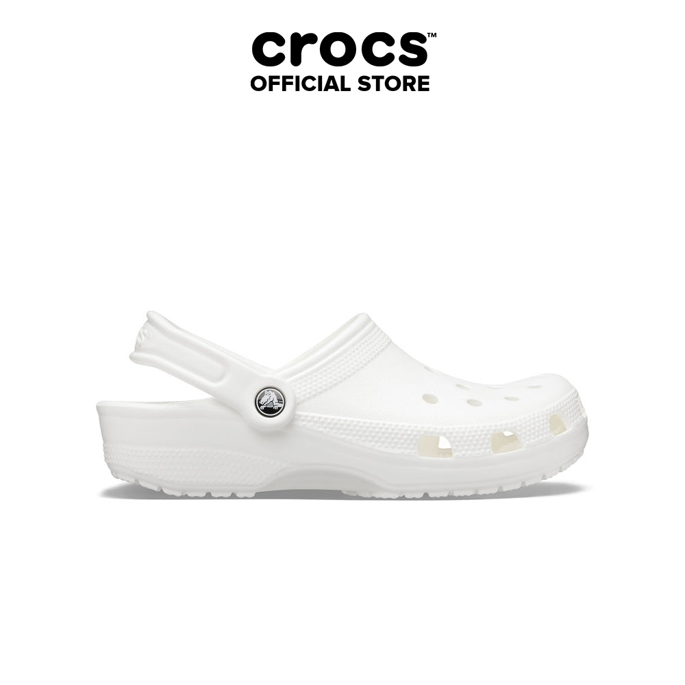 Giày Clog Unisex Crocs Classic - White