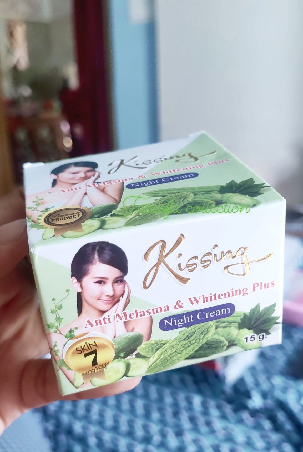 KEM DƯỠNG DA CHIẾT XUẤT TỪ MƯỚP ĐẮNG LOẠI BỎ NÁM VÀ LÀM TRẮNG DA HIỆU QUẢ KISSING ANTI MELASMA & WHITENING 15G THÁI LAN - SẢN PHẨM ĐƯỢC YÊU THÍCH TRÊN THỊ TRƯỜNG HIỆN TAY, DÙNG RẤT TỐT LUÔN Ạ, ĐẢM BẢO DÙNG RẤT THÍCH, KHÁCH YÊU TRẢI NGHIỆM ỦNG HỘ SHOP NHÉ