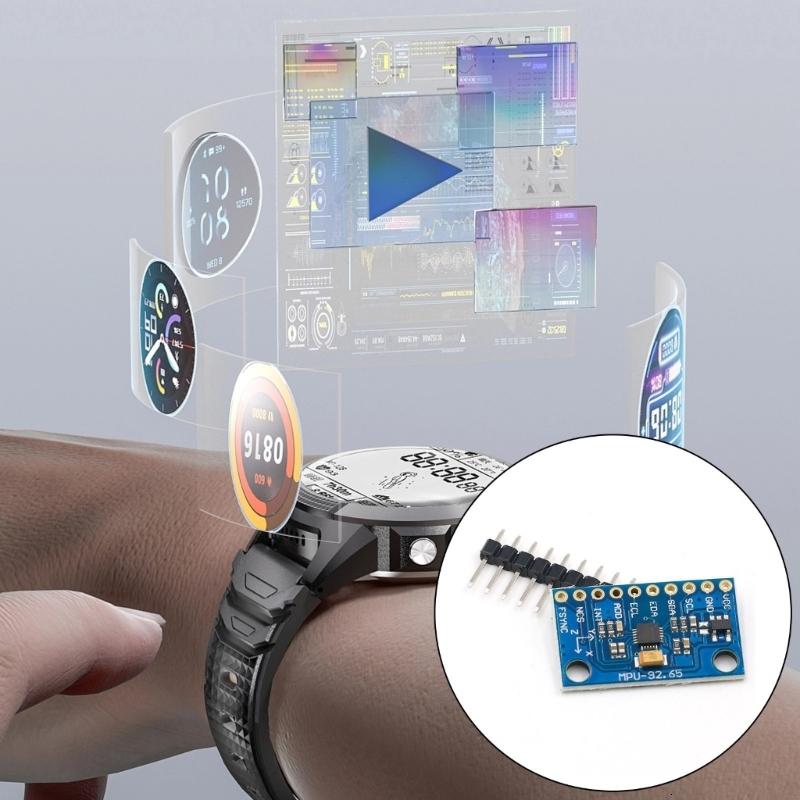 MPU6050 GY-6500 6 trục gyro Accelerator Sensory mô-đun mpu6500 6 trục con quay hồi chuyển gia tốc cả