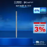 Mũi đục nhọn Bosch SDS-MAX Mới 400mm (Bộ 10 mũi)