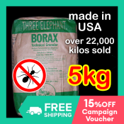 Three Elephant Borax: Multipurpose Cleaner and Pest Control Solution