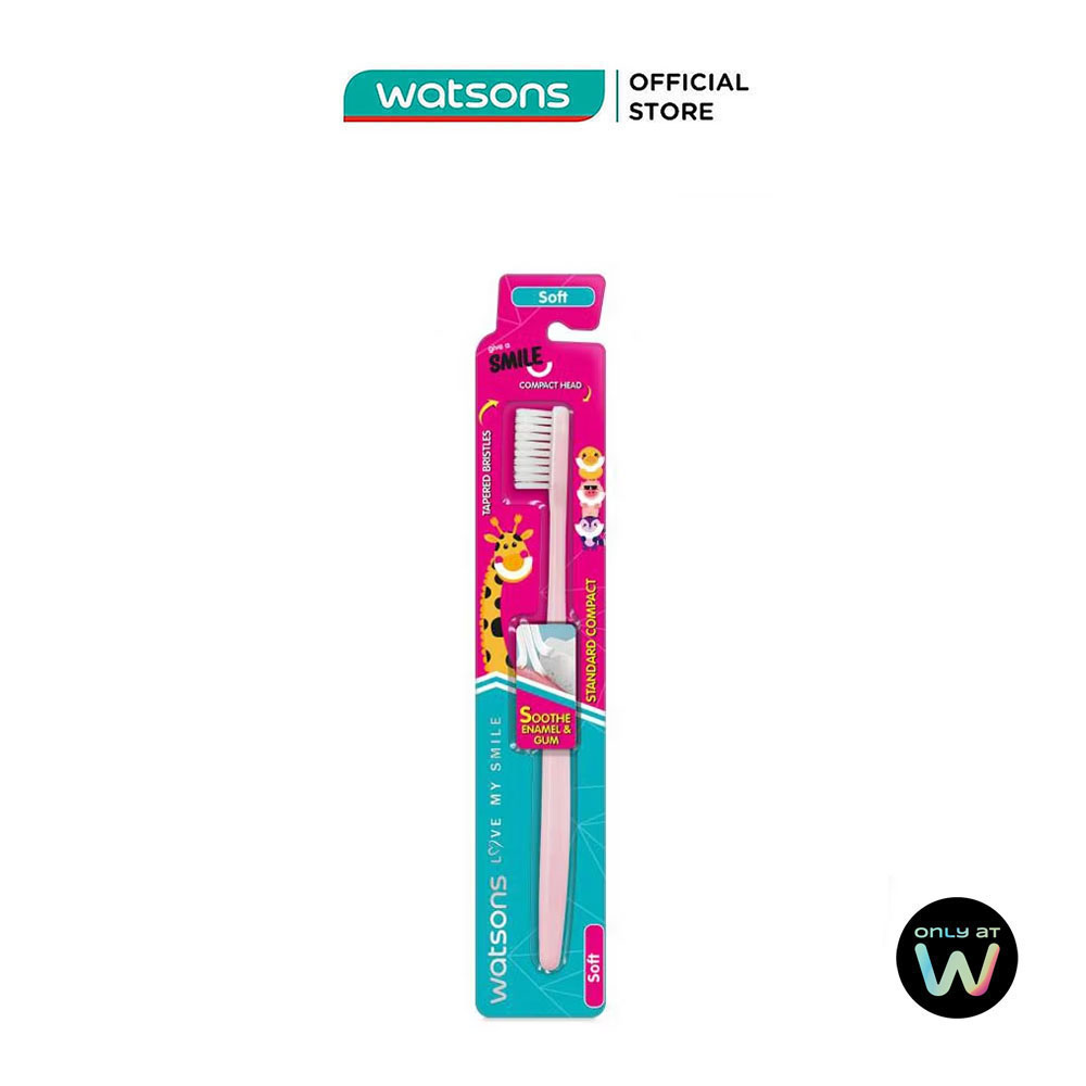 Watsons Standard Compact Toothbrush Soft