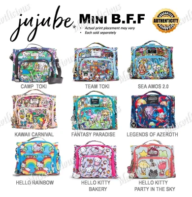 Jujube ∣ Ju-Ju-Be Mini B.F.F. / Mini BFF [ Camp Toki . Team Toki . Sea Amos 2.0 . Hello Rainbow . Hello Kitty Bakery . Legends of Azeroth ]