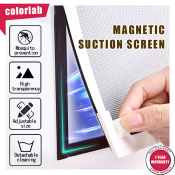 Colorlab Adjustable Magnetic Window Screen - Anti-Mosquito Mesh