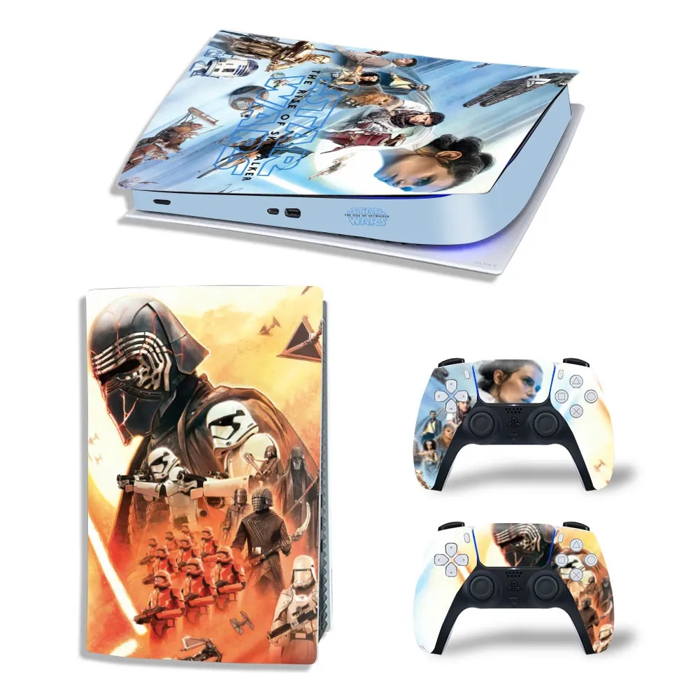 【Unbeatable Prices】 For Ps5 Digital Edition Skin Sticker Decal Cover For 5 Console And 2 Controllers Ps5 Skin Sticker Vinyl