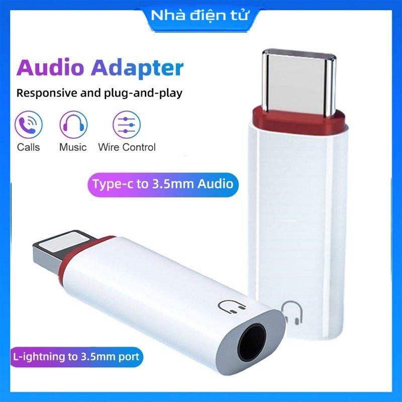 USB Type C To 3.5mm  Adapter Type-C to 3.5 Jack Audio Converter Cable Earphone Adaptor Cables