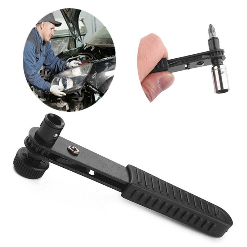 (ESRO) 1/4 Ratchet Wrench Ratchet Wrench Ratchet Screwdriver Handle Drill Bit Plug Tool