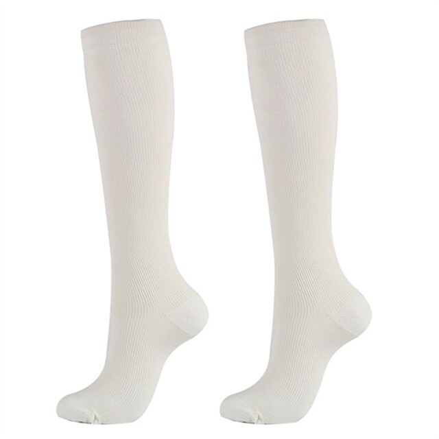 S-XXL Compression Socks Men Women Flight Travel Elastic Tube Nurse Edema Pregnant Varicose Veins Hik