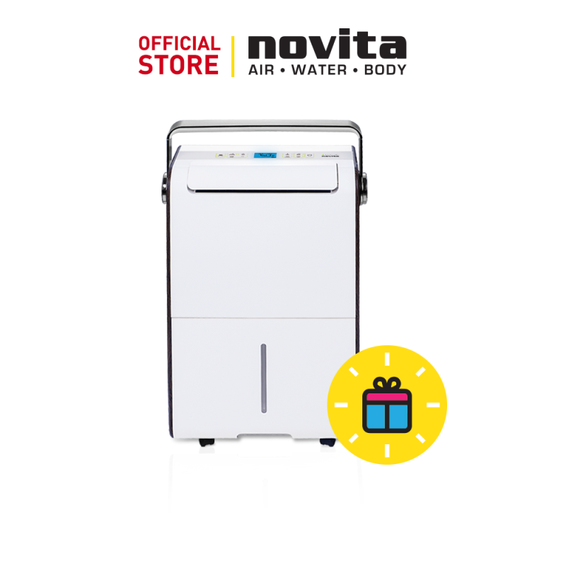 novita Dehumidifier ND838 with 3 Years Full Warranty + FOC GreenFan: F-2 & Surgical Respirator R5 (100pcs in a box) - Size (M) Singapore