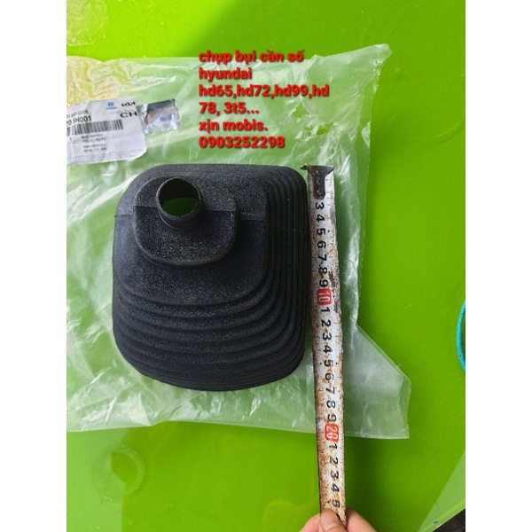 Chụp bụi cần số ( cao su chụp cần số kèm đế nhựa xịn mobis hyun dai xịn3t5, hd65,hd72,hd99 , hd78 ,n250, 110sl xịn mobis