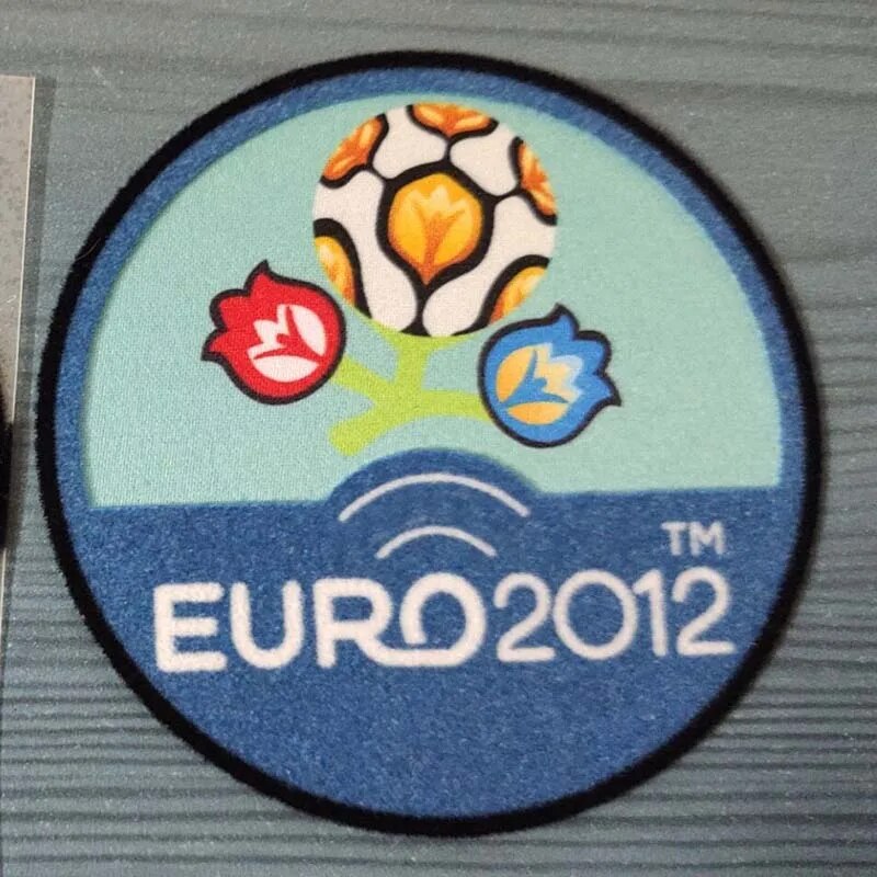 [ZWMKIU] Danemark ges de Football Euro 2008 2012, Broderie Fair Play, Patch de Champions