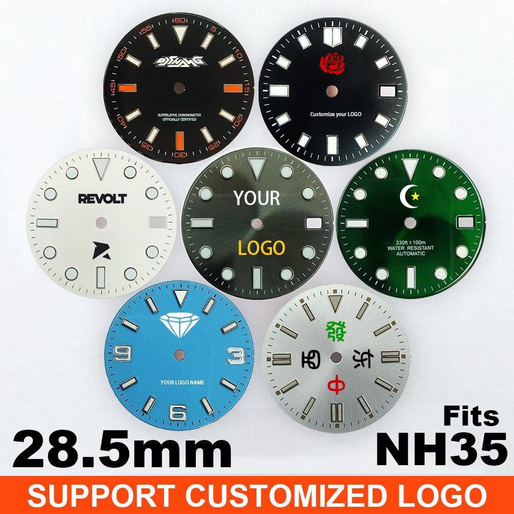 Watch dial logo hot sale