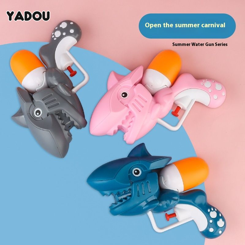 YADOU Safe and Entertaining Water Gun with Shark Design, Ideal for Children Aged 4-6, Promotes Visual Skills and Interactive Play ราคา 52 บาท*ส่งฟรี
